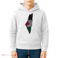 Palestine Flag Palestinian Kids Hoodie thumb 4