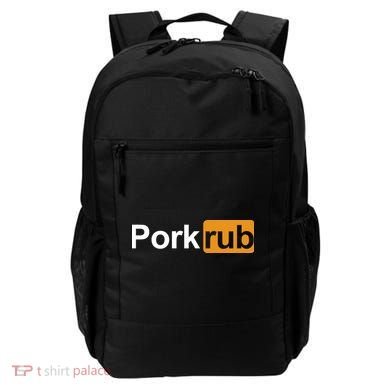 Porkrub Funny Pork Rub Backpack