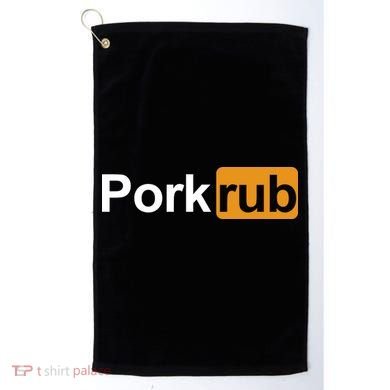 Porkrub Funny Pork Rub Golf Towel