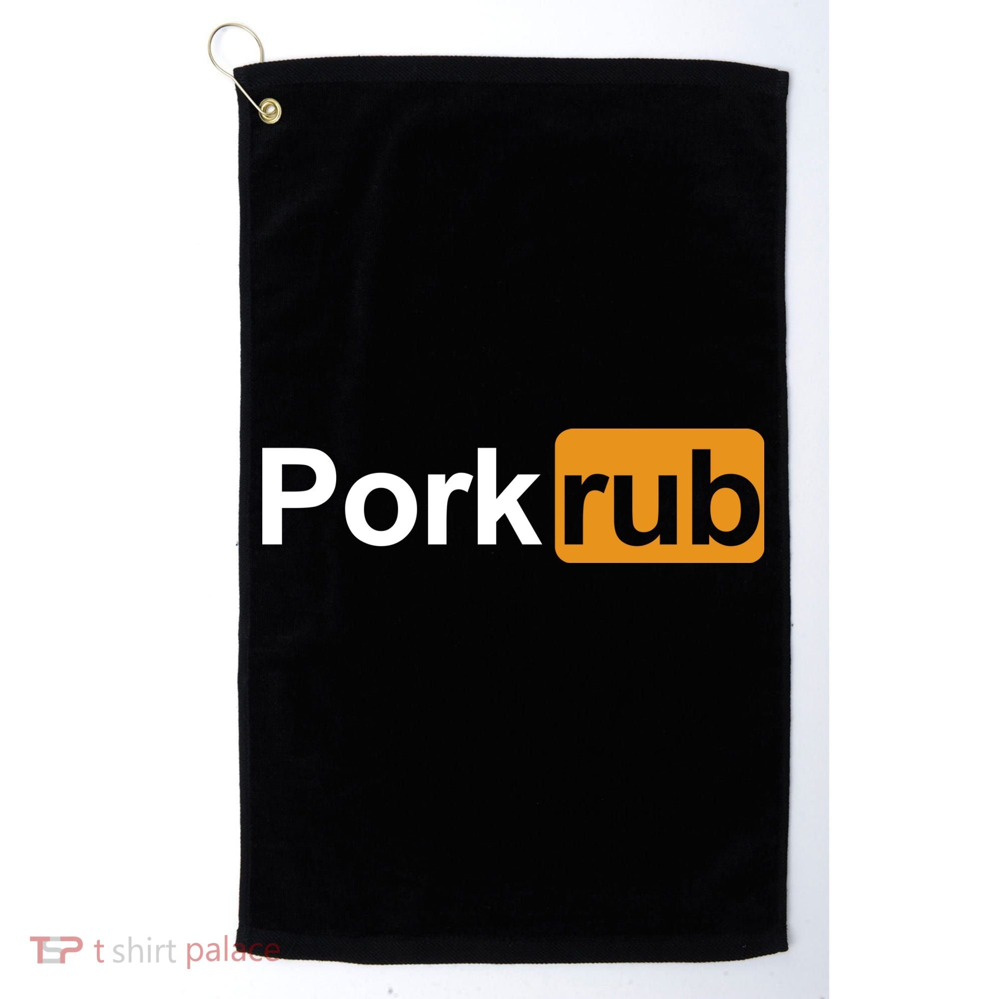 Porkrub Funny Pork Rub Golf Towel
