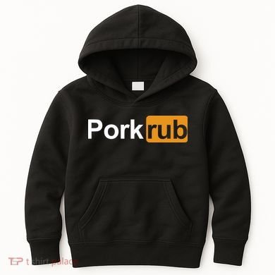 Porkrub Funny Pork Rub Kids Hoodie