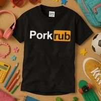 Porkrub Funny Pork Rub Kids T-Shirt thumb 3