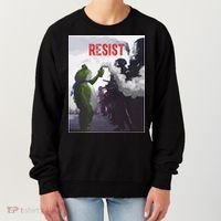 Portland Frog Protest Resist Abolish Ice Women's Sweatshirt thumb 0