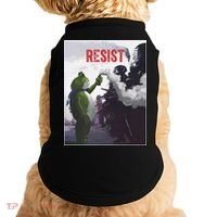 Portland Frog Protest Resist Abolish Ice Doggie Tank thumb 0