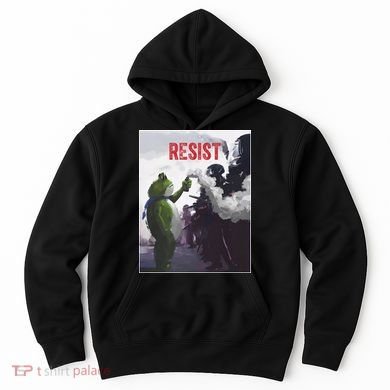 Portland Frog Protest Resist Abolish Ice Hoodie