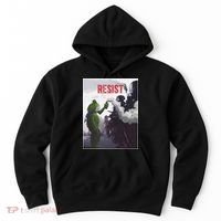 Portland Frog Protest Resist Abolish Ice Hoodie thumb 0