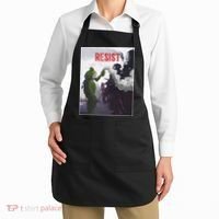 Portland Frog Protest Resist Abolish Ice Apron thumb 2