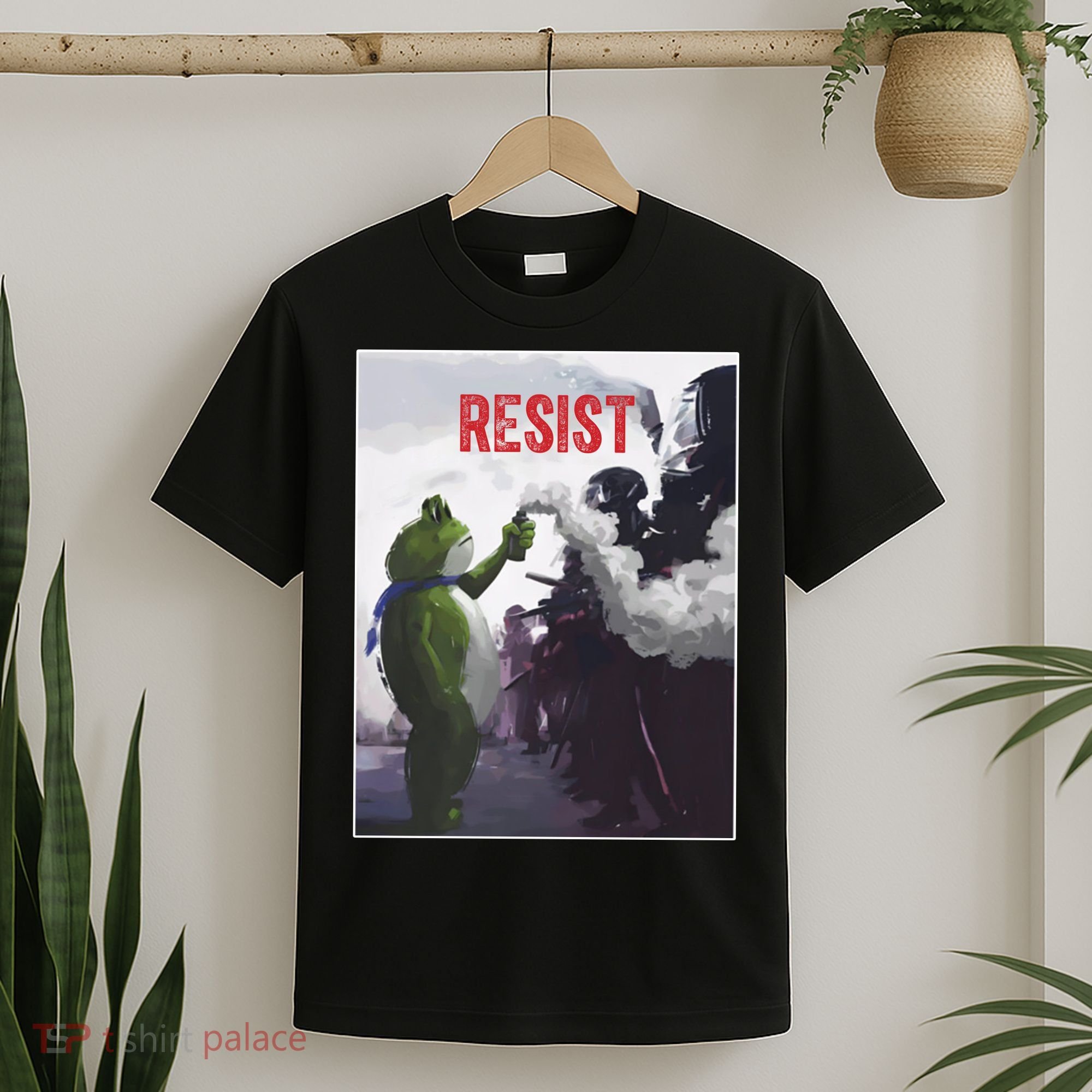 Portland Frog Protest Resist Abolish Ice T-Shirt