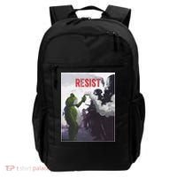 Portland Frog Protest Resist Abolish Ice Backpack thumb 0