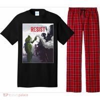 Portland Frog Protest Resist Abolish Ice Pajama Set thumb 0