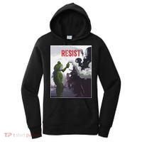 Portland Frog Protest Resist Abolish Ice Women's Hoodie thumb 0