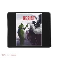 Portland Frog Protest Resist Abolish Ice Mousepad thumb 0
