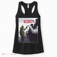 Portland Frog Protest Resist Abolish Ice Women's Tank Top thumb 0