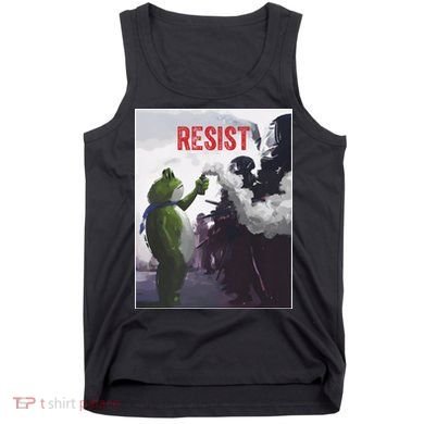 Portland Frog Protest Resist Abolish Ice Tank Top