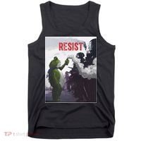 Portland Frog Protest Resist Abolish Ice Tank Top thumb 0