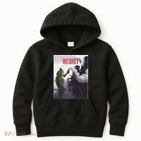 Portland Frog Protest Resist Abolish Ice Kids Hoodie thumb 0