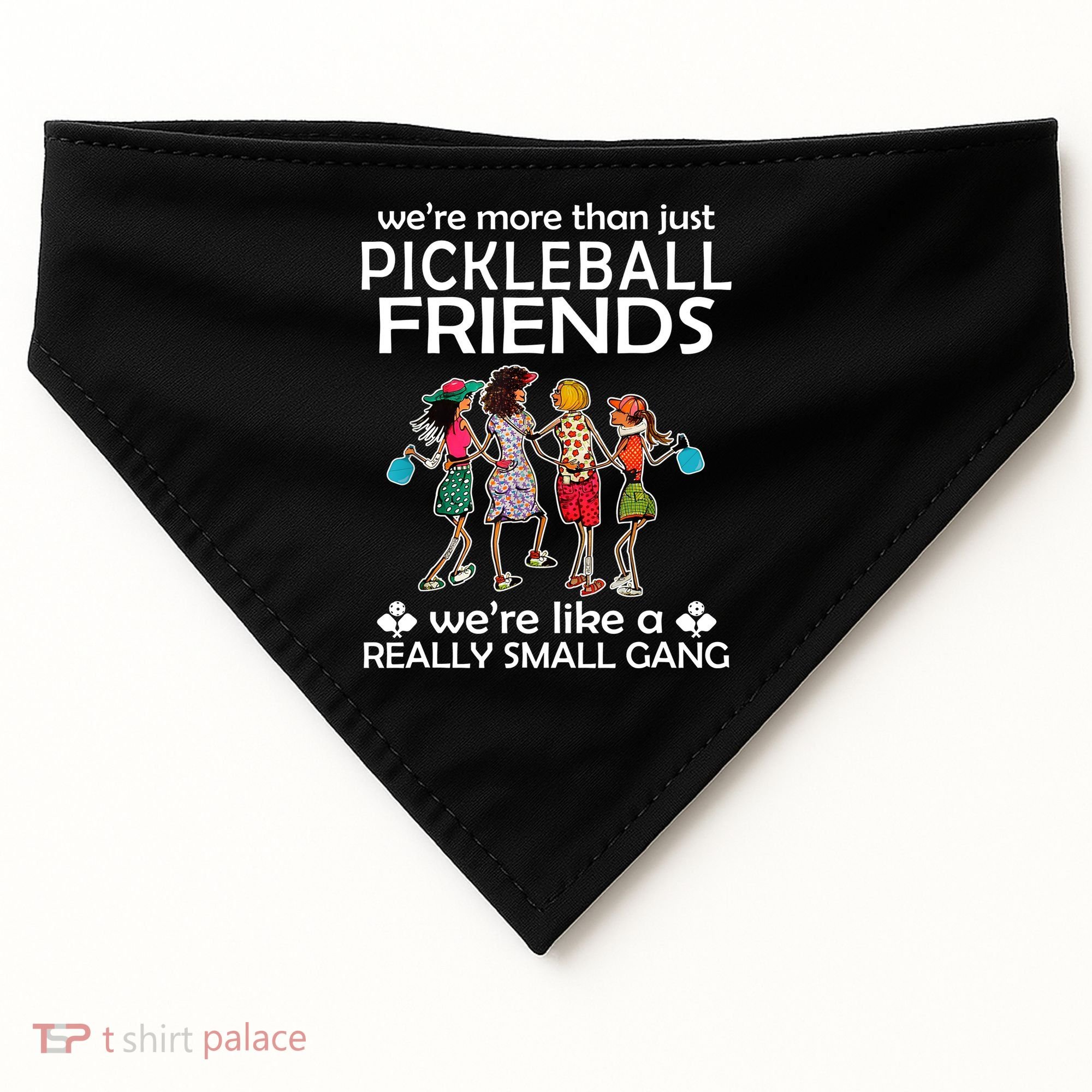 Pickleball Friends Paddleboards Really A Small Gang Enjoying USA-Made Doggie Bandana