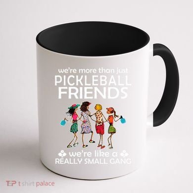 Pickleball Friends Paddleboards Really A Small Gang Enjoying Coffee Mug back