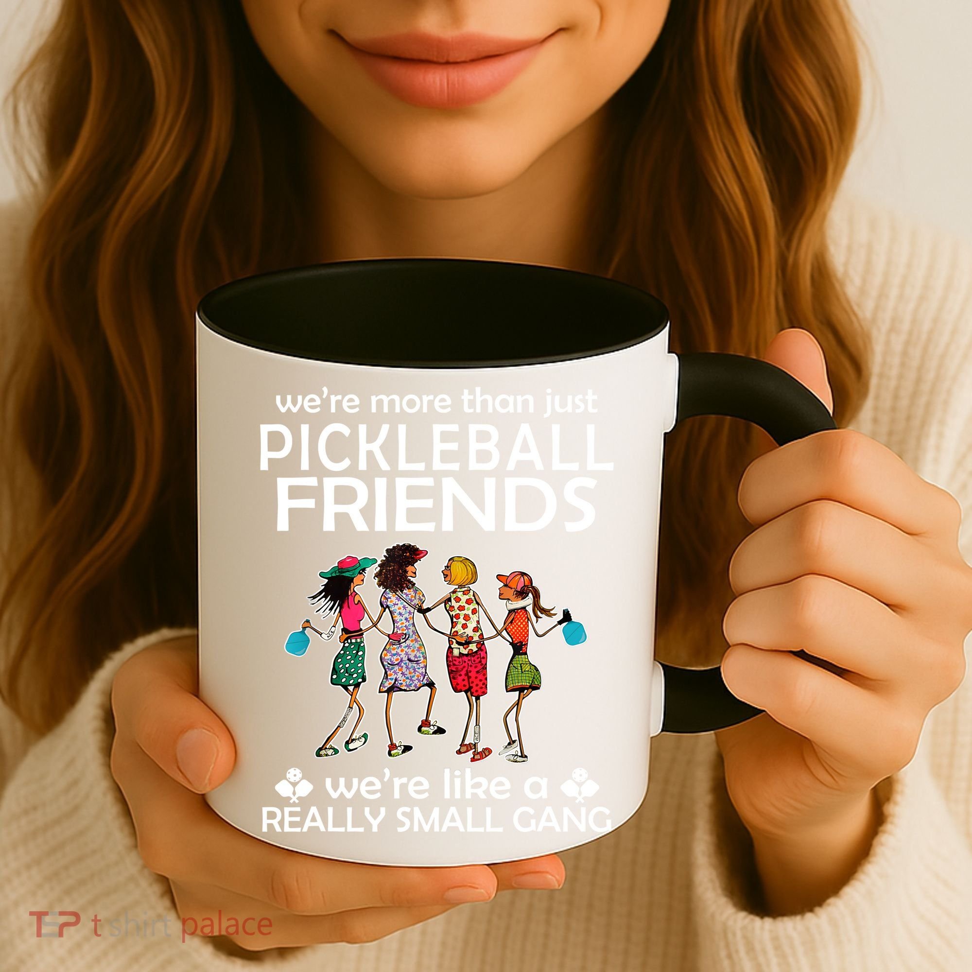 Pickleball Friends Paddleboards Really A Small Gang Enjoying Coffee Mug