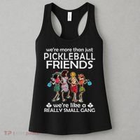 Pickleball Friends Paddleboards Really A Small Gang Enjoying Women's Tank Top thumb 3