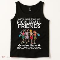 Pickleball Friends Paddleboards Really A Small Gang Enjoying Tank Top thumb 2