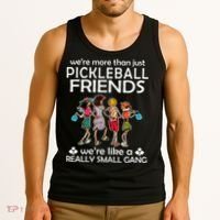 Pickleball Friends Paddleboards Really A Small Gang Enjoying Tank Top thumb 3