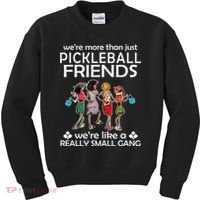 Pickleball Friends Paddleboards Really A Small Gang Enjoying Kids Sweatshirt thumb 0