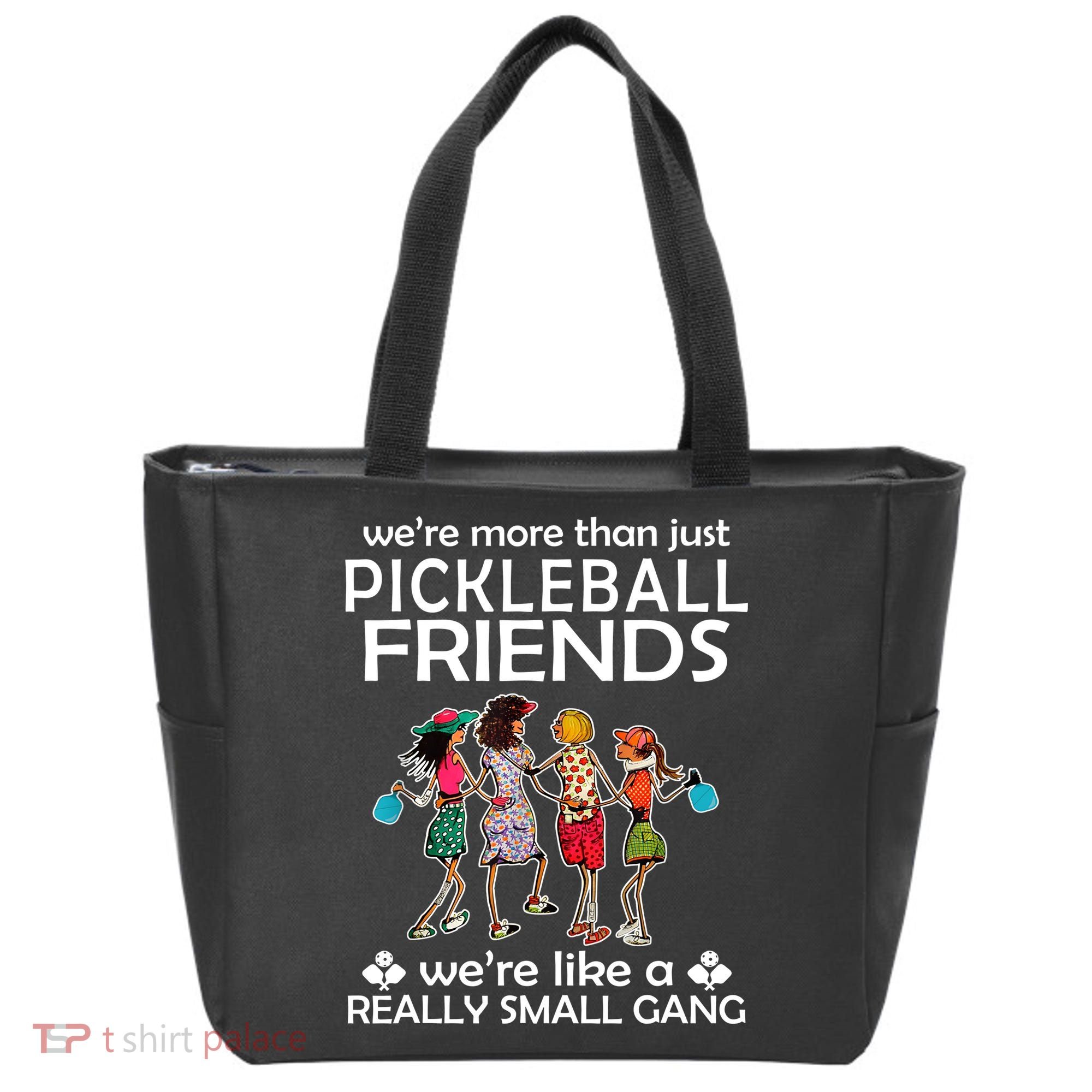 Pickleball Friends Paddleboards Really A Small Gang Enjoying Tote Bag
