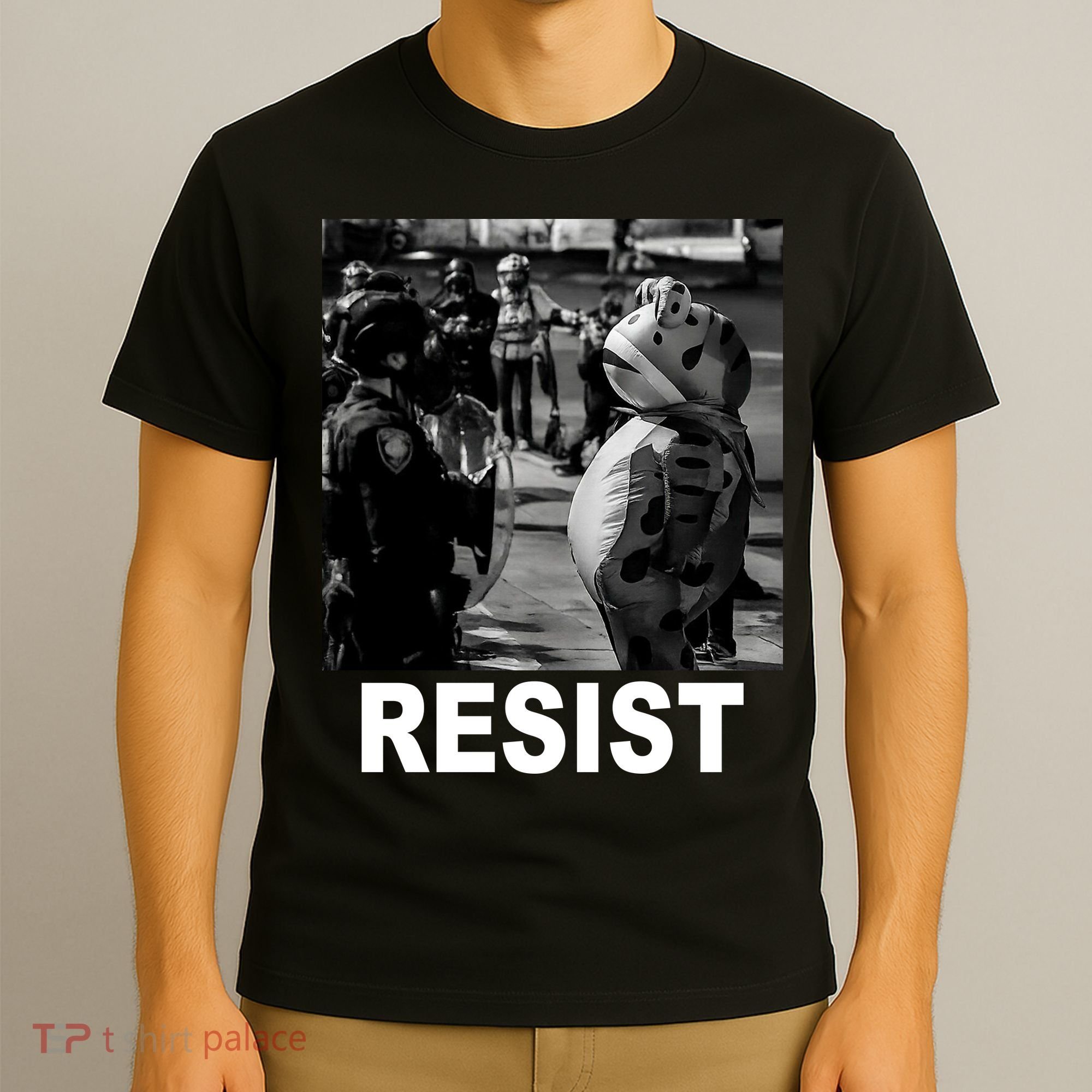 Portland Frog Protest Resist Vintage T-Shirt