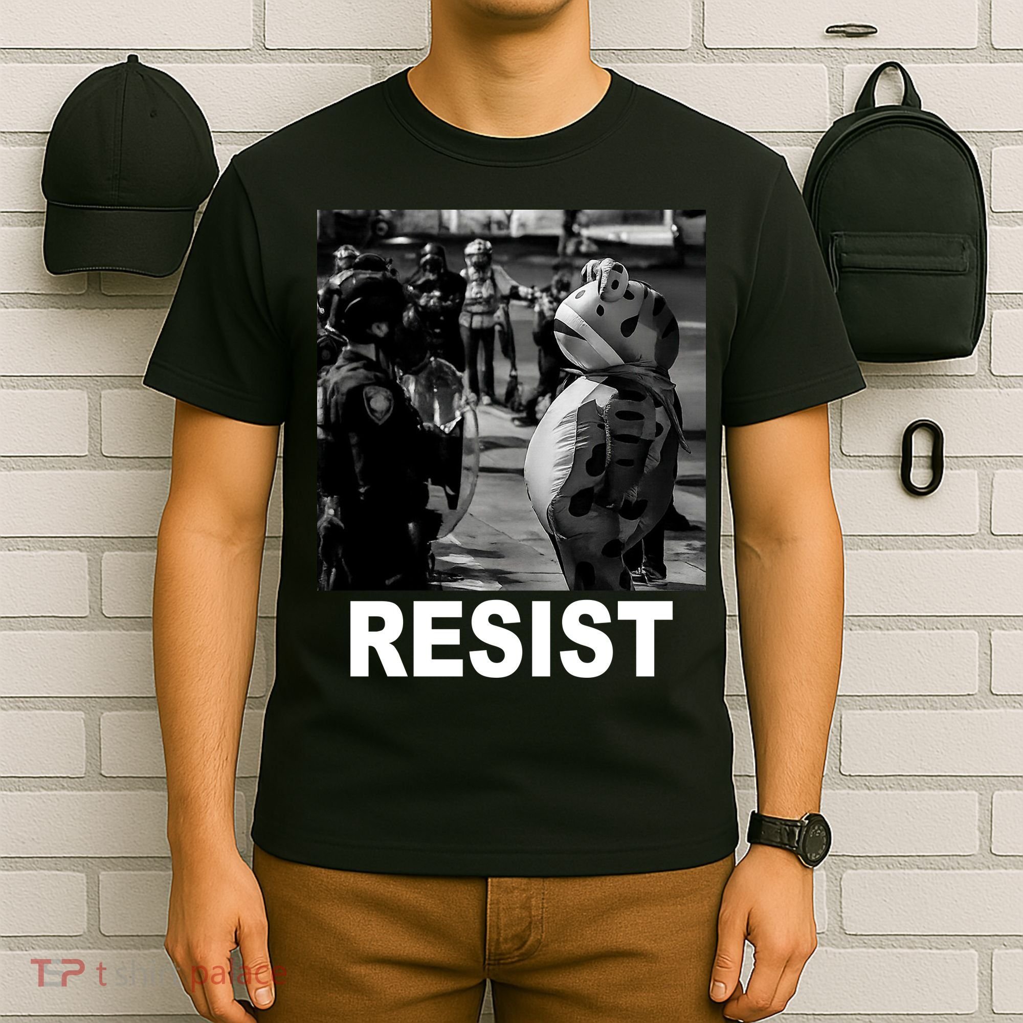 Portland Frog Protest Resist Vintage T-Shirt