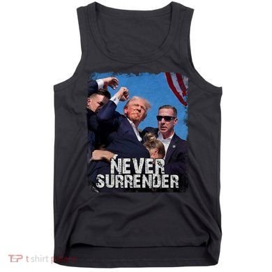 Pray For President Trump Never Surrender Tank Top