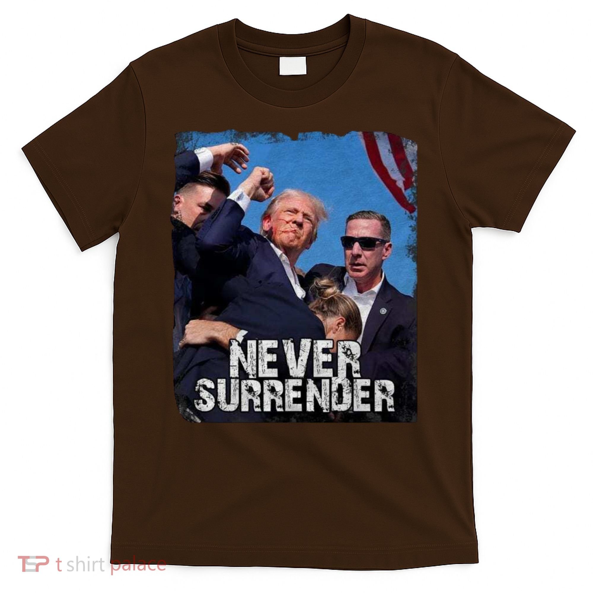 Pray For President Trump Never Surrender T-Shirt