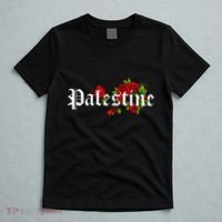 Palestine Free Palestine Free Gaza Palestine Flag Arabic T-Shirt thumb 5