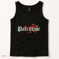Palestine Free Palestine Free Gaza Palestine Flag Arabic Tank Top thumb 2