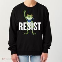 Portland Frog Protest Resist Women's Sweatshirt thumb 0