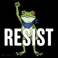 Portland Frog Protest Resist Coaster thumb 2