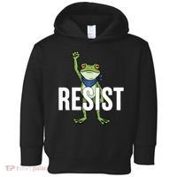 Portland Frog Protest Resist Toddler Hoodie thumb 0