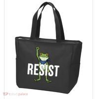 Portland Frog Protest Resist Tote Bag thumb 3
