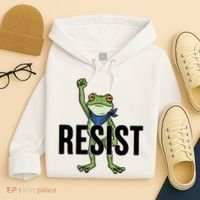 Portland Frog Protest Resist Hoodie thumb 4