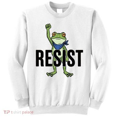 Portland Frog Protest Resist Sweatshirt