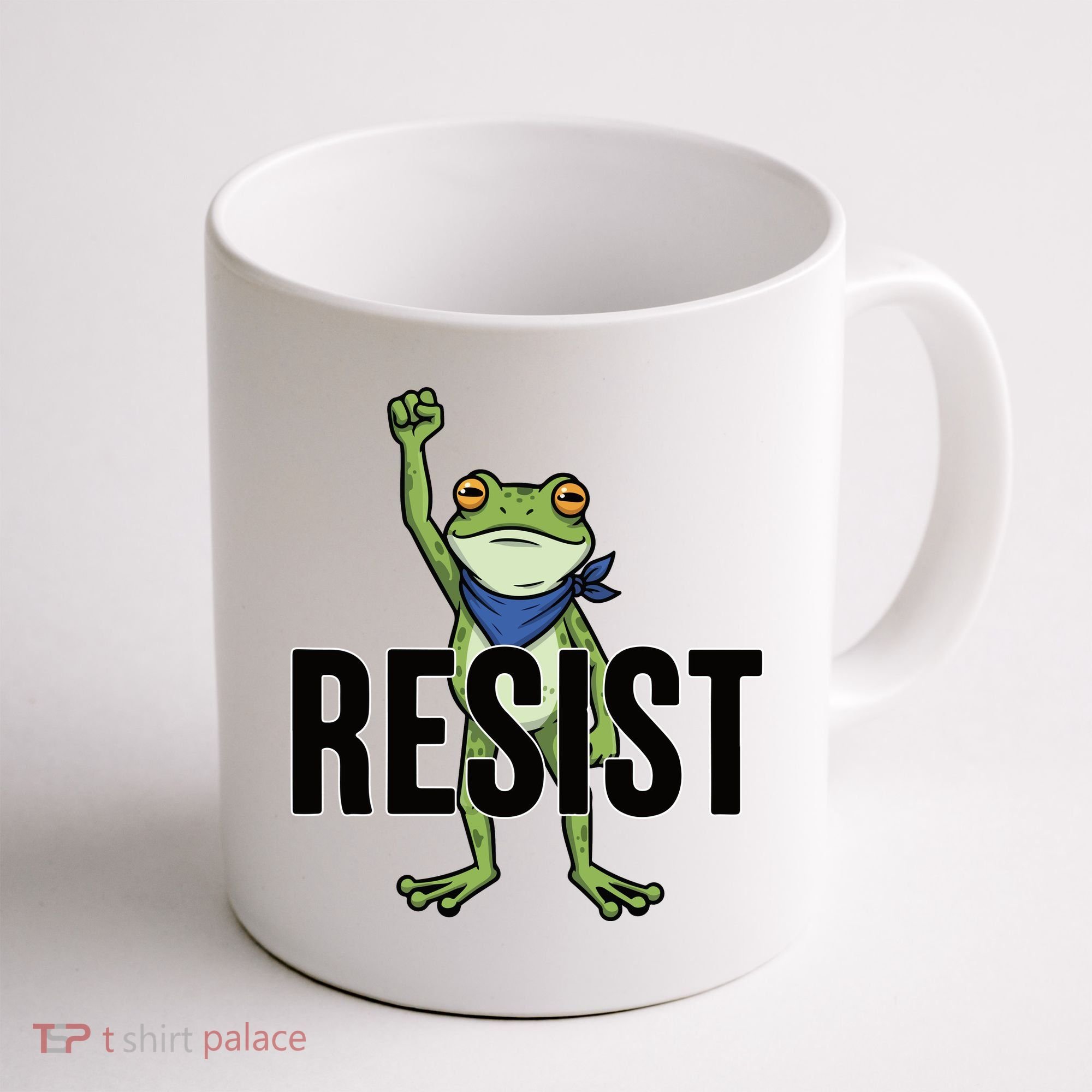 Portland Frog Protest Resist Coffee Mug