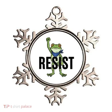 Portland Frog Protest Resist Ornament
