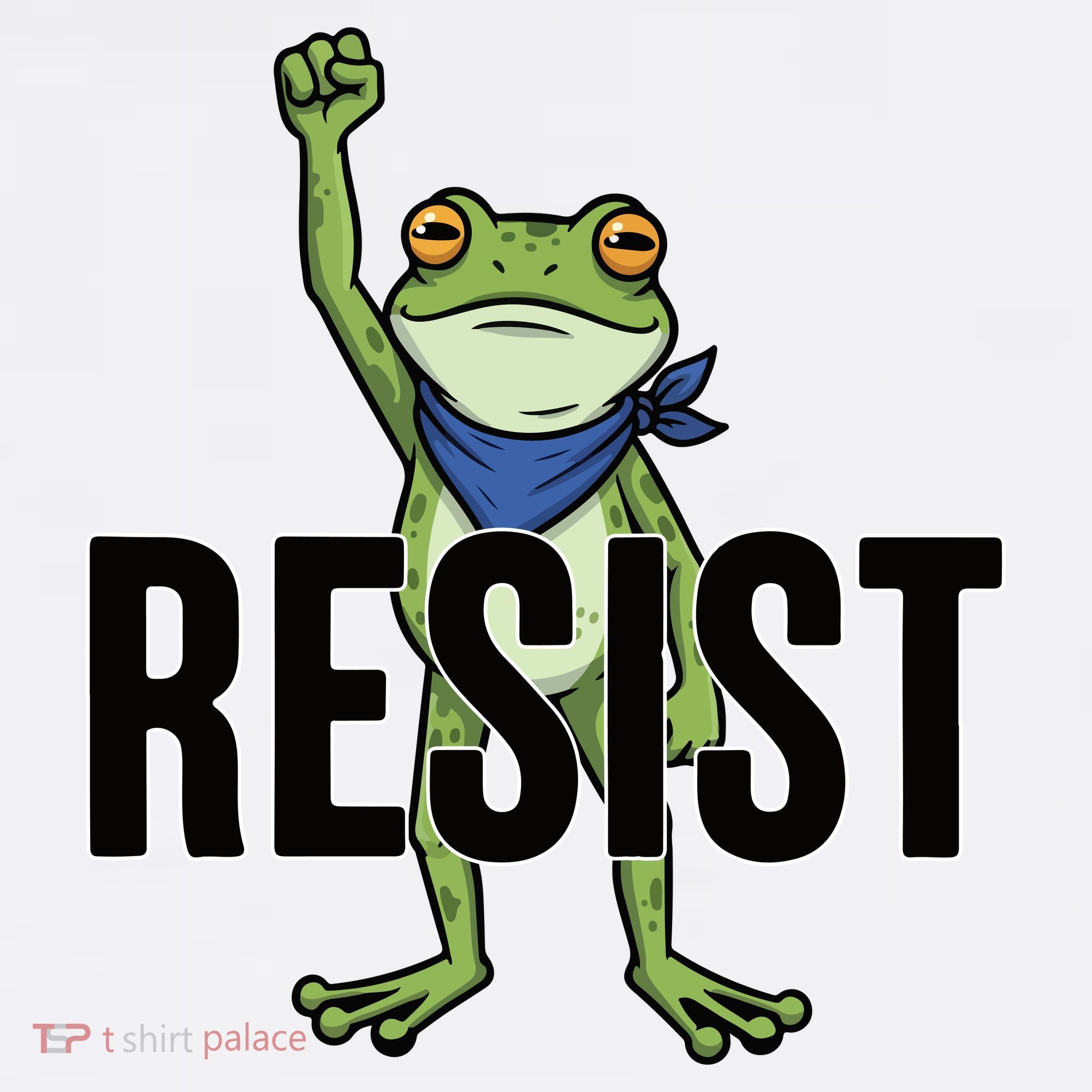 Portland Frog Protest Resist Baby Bodysuit