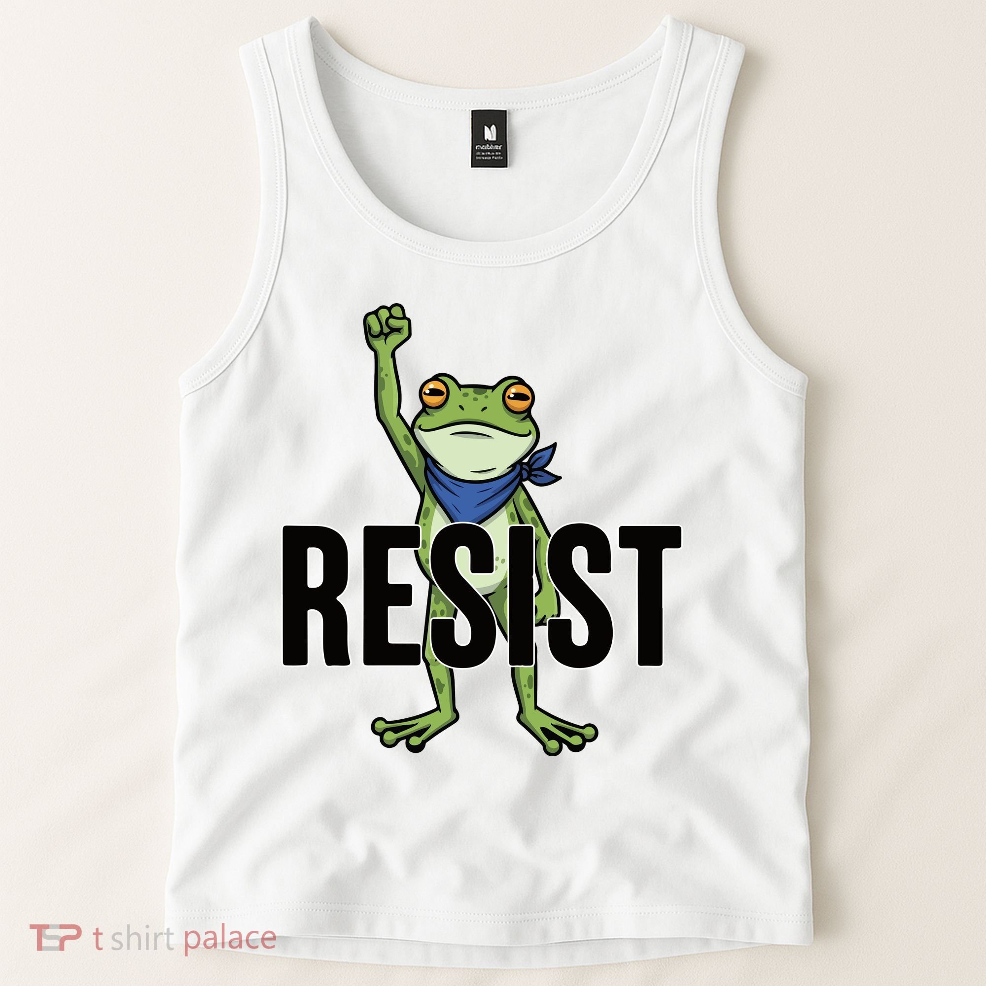 Portland Frog Protest Resist Tank Top