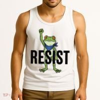 Portland Frog Protest Resist Tank Top thumb 3