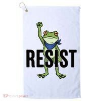 Portland Frog Protest Resist Golf Towel thumb 0