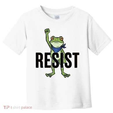 Portland Frog Protest Resist Toddler T-Shirt