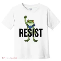 Portland Frog Protest Resist Toddler T-Shirt thumb 0