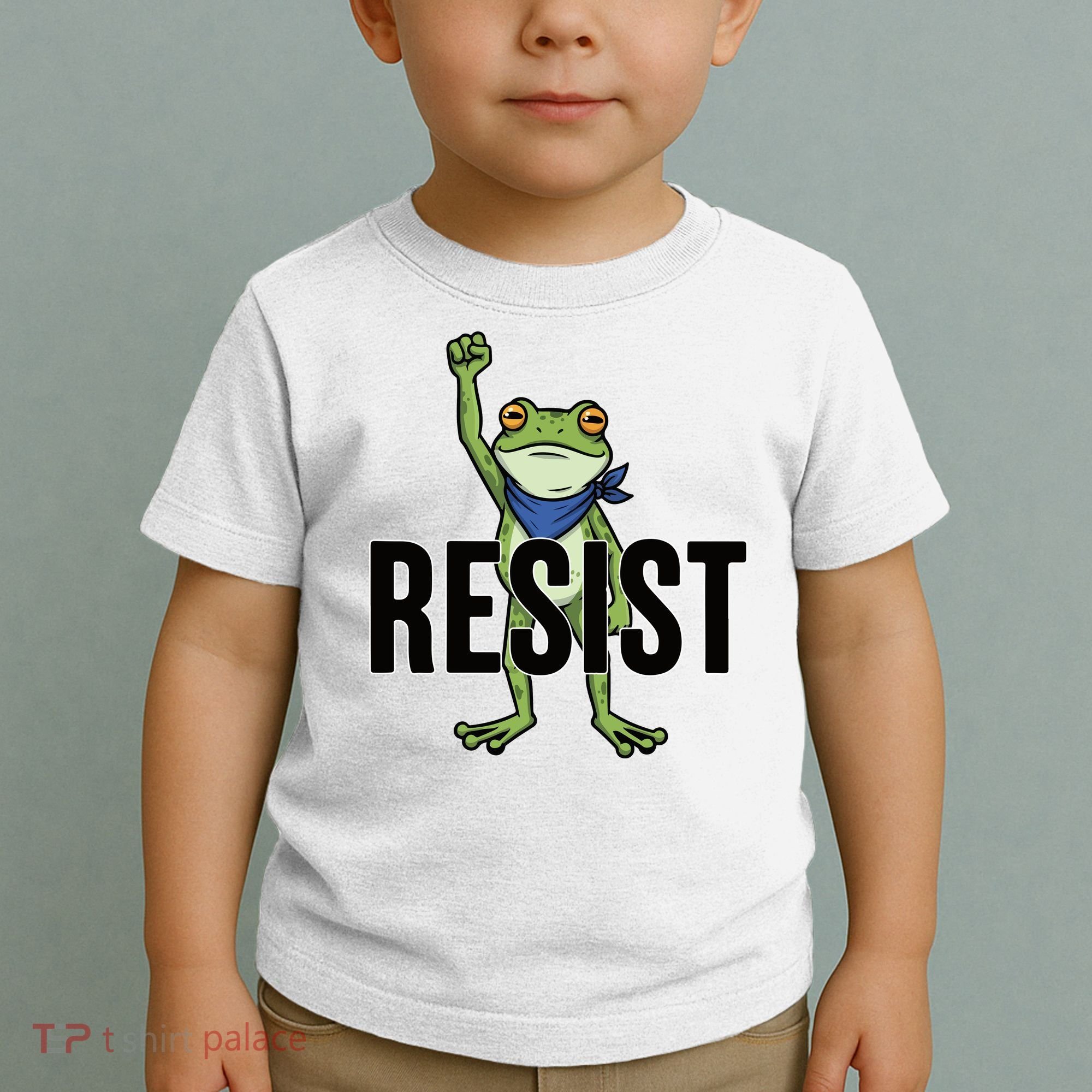 Portland Frog Protest Resist Toddler T-Shirt