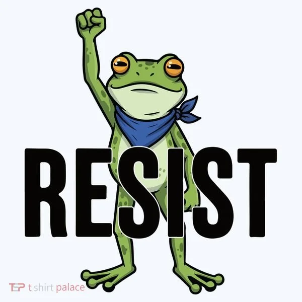 Portland Frog Protest Resist Women's T-Shirt